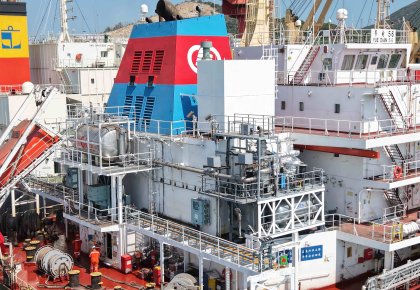 海德威「國內首創(chuàng)」新型碳捕集系統(tǒng)成功裝船 聯(lián)動多方實現(xiàn)船舶脫碳全鏈路閉環(huán)